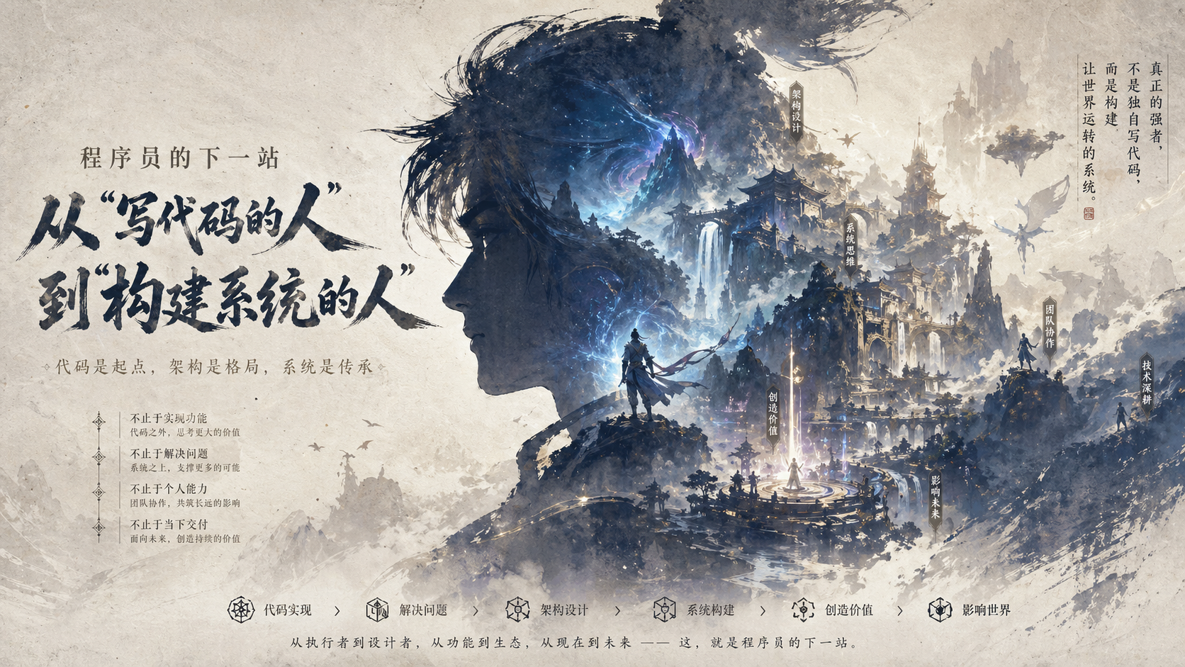 程序员的下一站：从“写代码的人”到“构建系统的人”